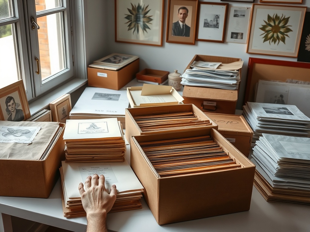 How to Store Works on Paper, Canvas, and Mixed Media Safely at Home