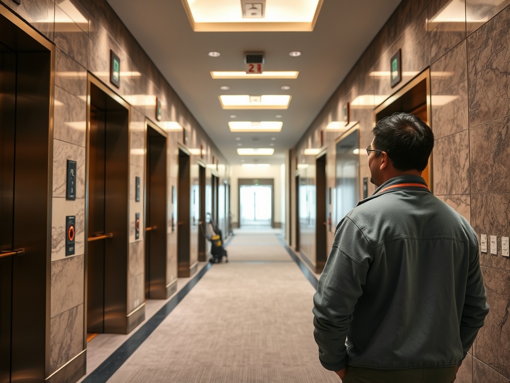 How to maintain elevator lobbies, corridors, and public-facing interiors