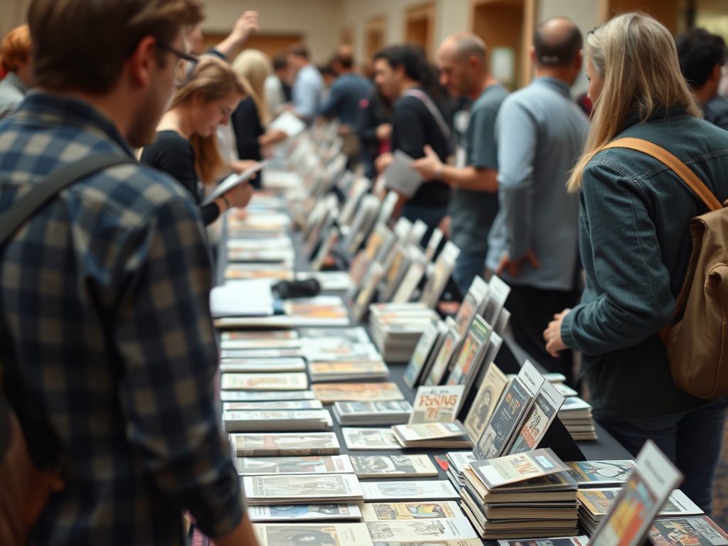 How to Submit a Mini Comic or Zine to Small Press Festivals